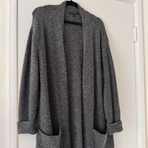 Banana Republic Charcoal Knit Sweater